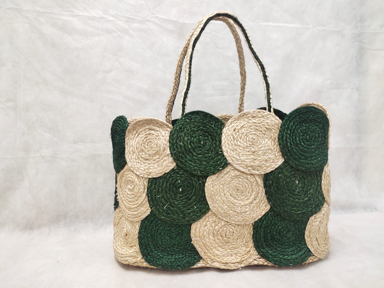 Eco-Chic Banana Fiber Handwoven Tote Bag